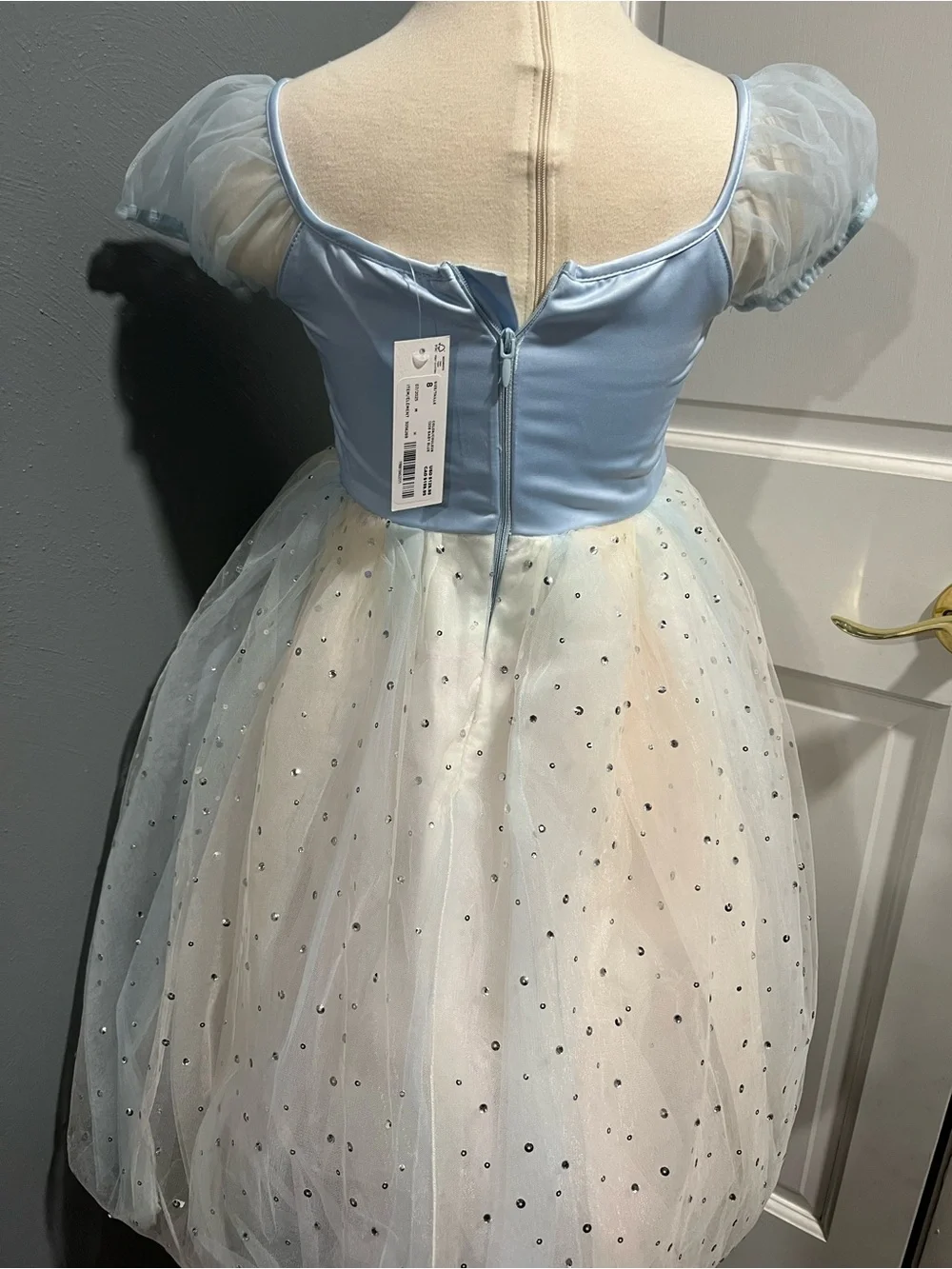 Light Blue & Ivory Sparkle  Dress for Kids (Gymboree Ballet Collection)